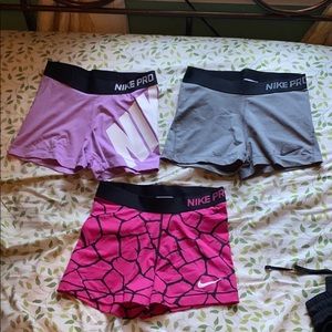 Nike Pro spandex bundle